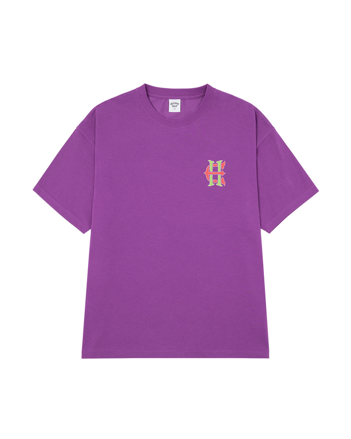 HUF x EVISEN HUF ALLSTAR S/S TEE - PURPLE