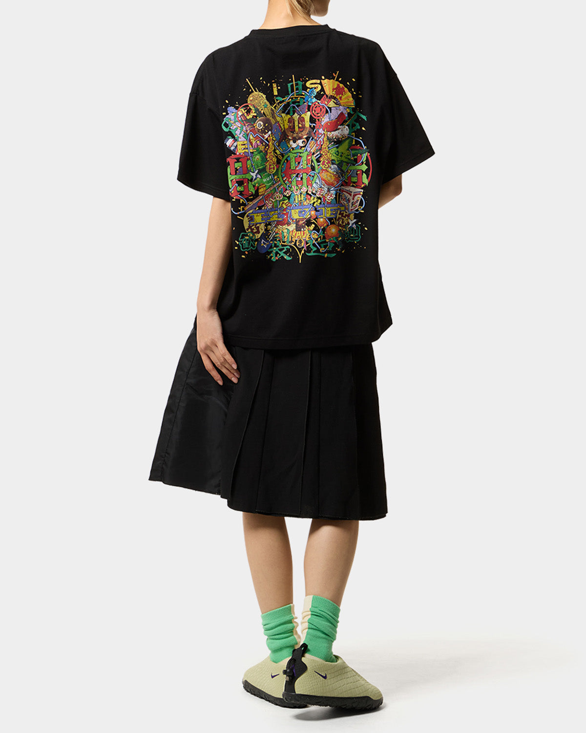 HUF x EVISEN HUF ALLSTAR S/S TEE - PURPLE