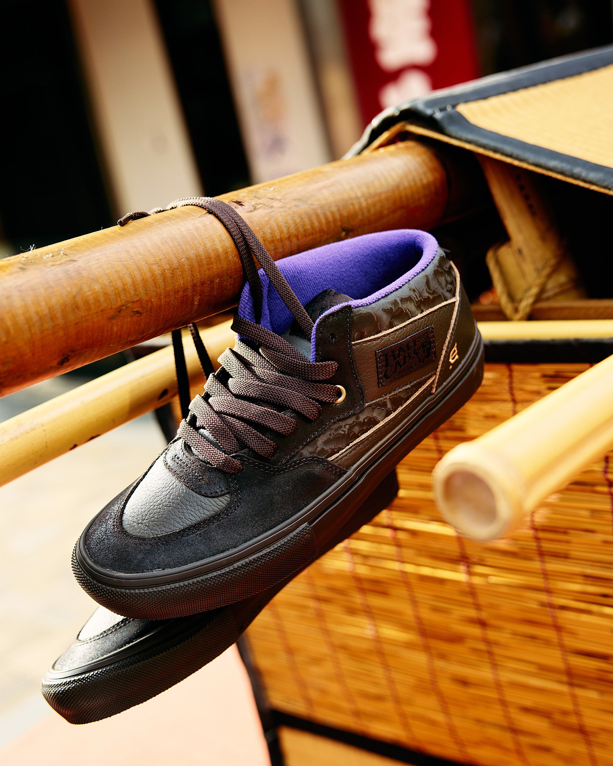 VANS x EVISEN SKATE HALF CAB - Deep Mahogany – Evisen Skateboards
