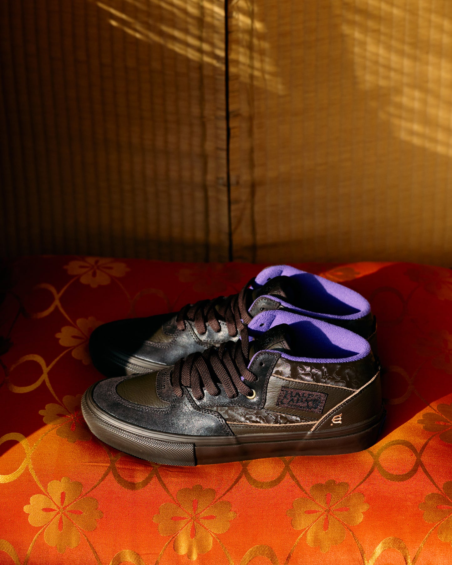 VANS x EVISEN SKATE HALF CAB - Deep Mahogany