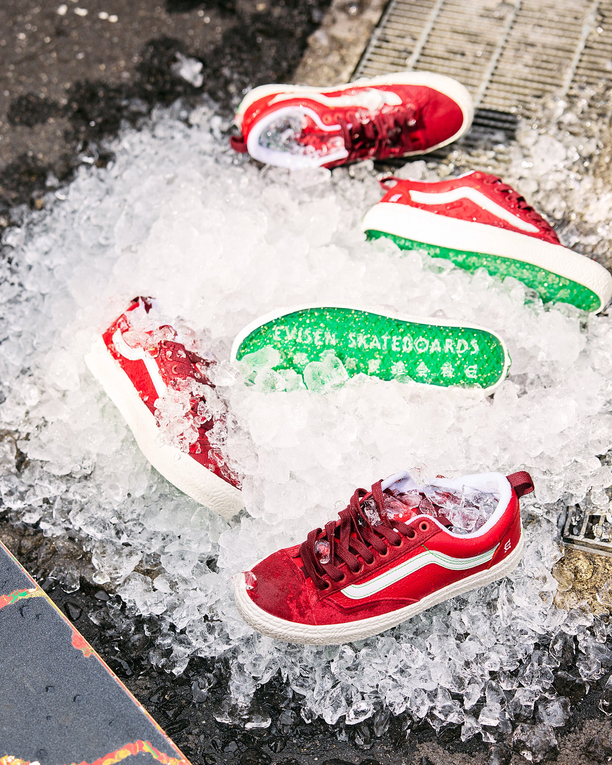 VANS x EVISEN SKATE OLD SKOOL 36+ - Ruby Wine – Evisen Skateboards