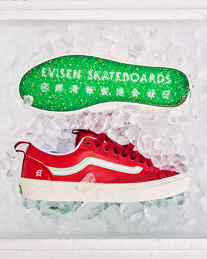 VANS x EVISEN SKATE OLD SKOOL 36+ - Ruby Wine
