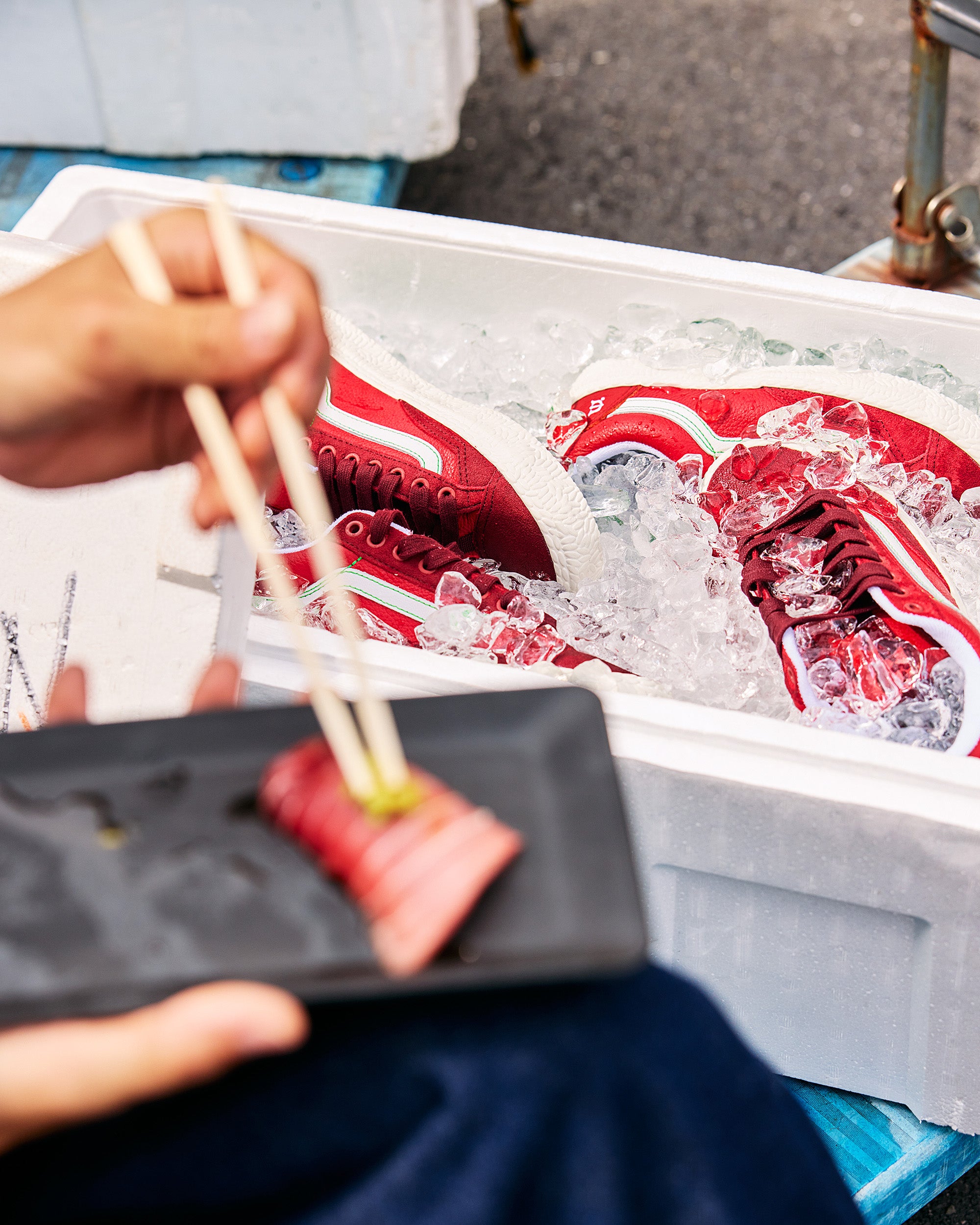 VANS x EVISEN SKATE OLD SKOOL 36+ - Ruby Wine – Evisen Skateboards