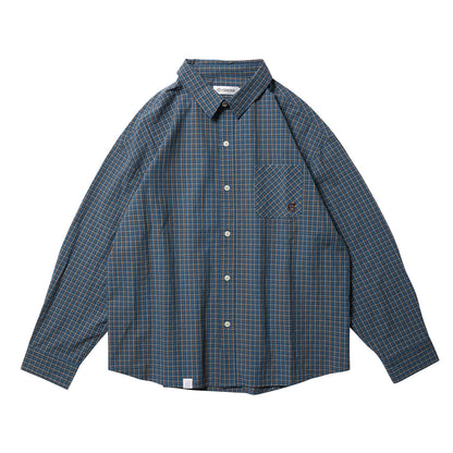 WILLIAM LS SHIRT - BLUE