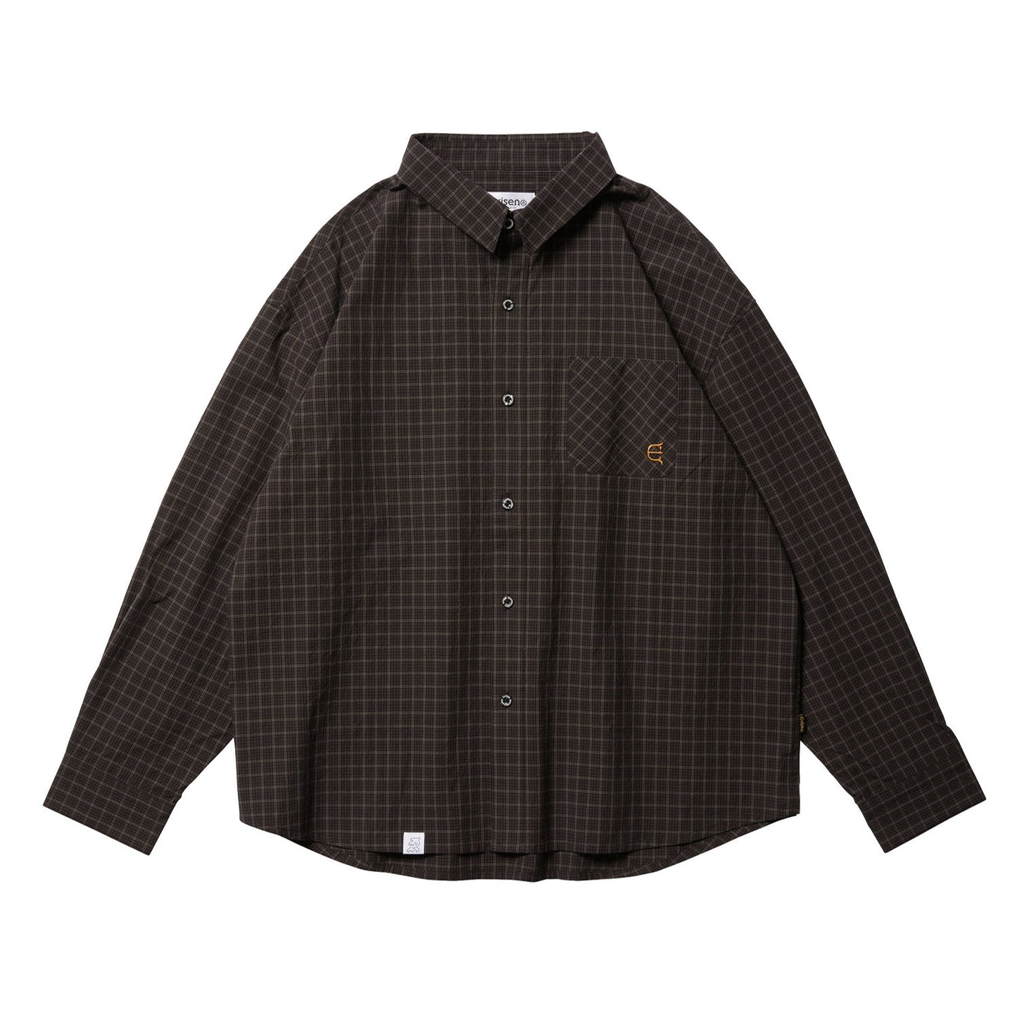 WILLIAM LS SHIRT - BROWN