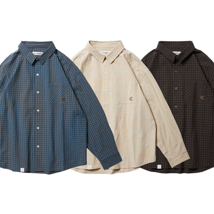 WILLIAM LS SHIRT - BEIGE