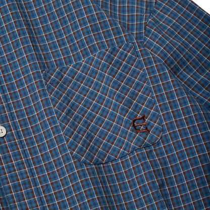 WILLIAM LS SHIRT - BROWN