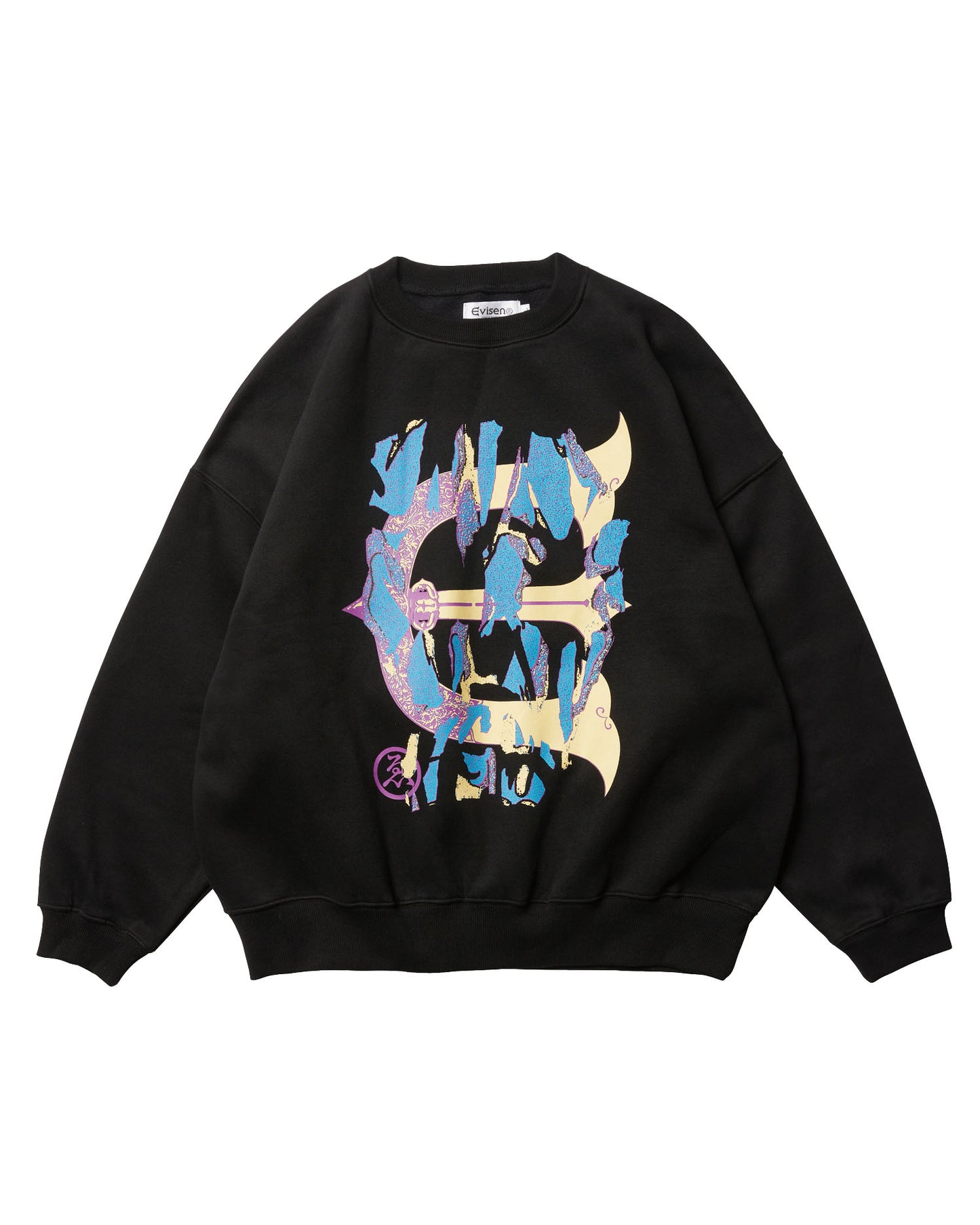 SKULL CAMO CREW SWEAT