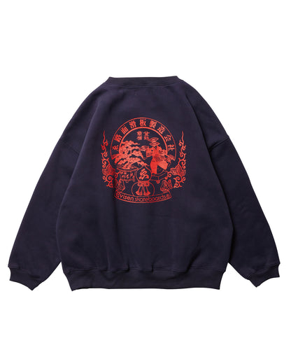 EMBLEM CREW SWEAT