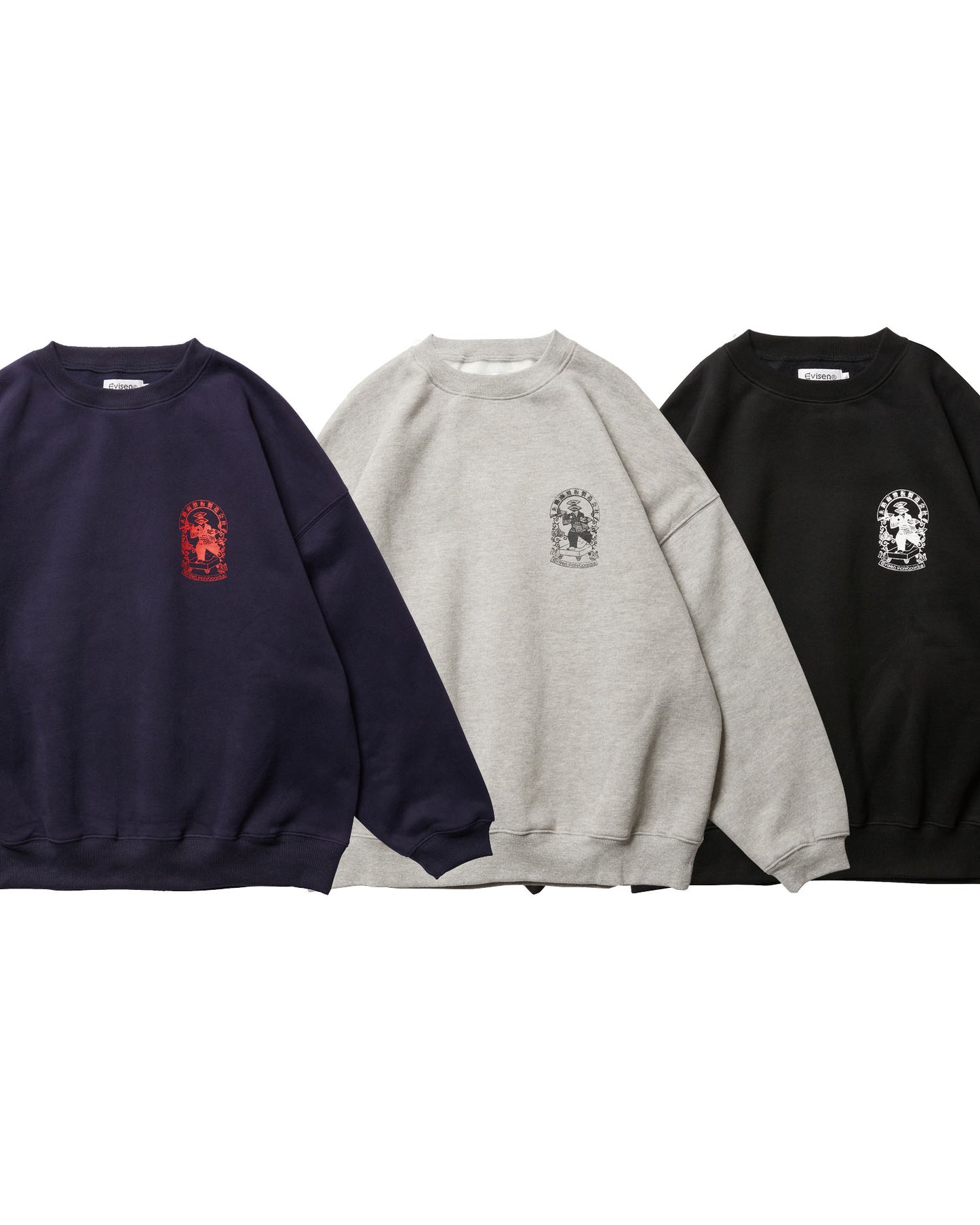 EMBLEM CREW SWEAT