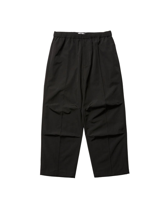 POSTMAN PINTUCK PANTS - BLACK