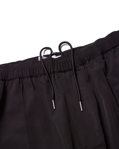 POSTMAN PINTUCK PANTS - BLACK