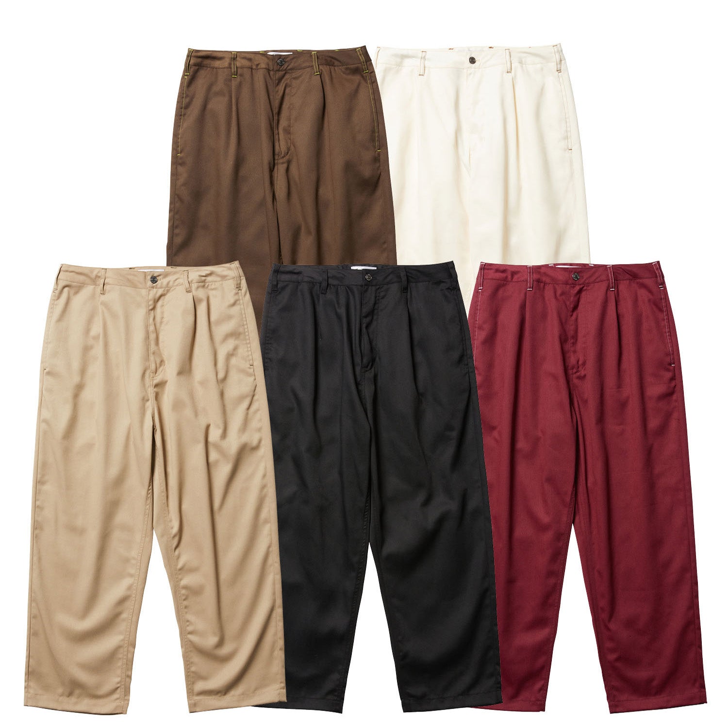 TWILL BOHEMIAN PANTS - BEIGE – Evisen Skateboards ゑ (エビセン スケートボード) OFFICIAL  ONLINE STORE