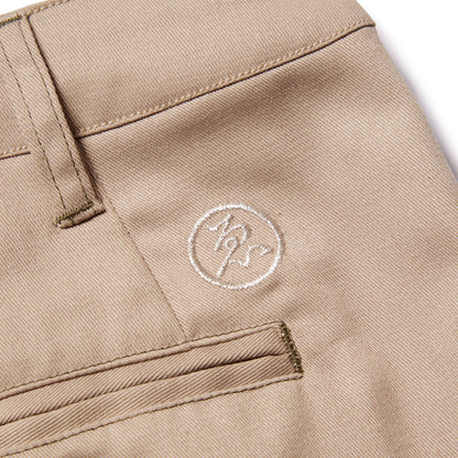 TWILL BOHEMIAN PANTS - BEIGE