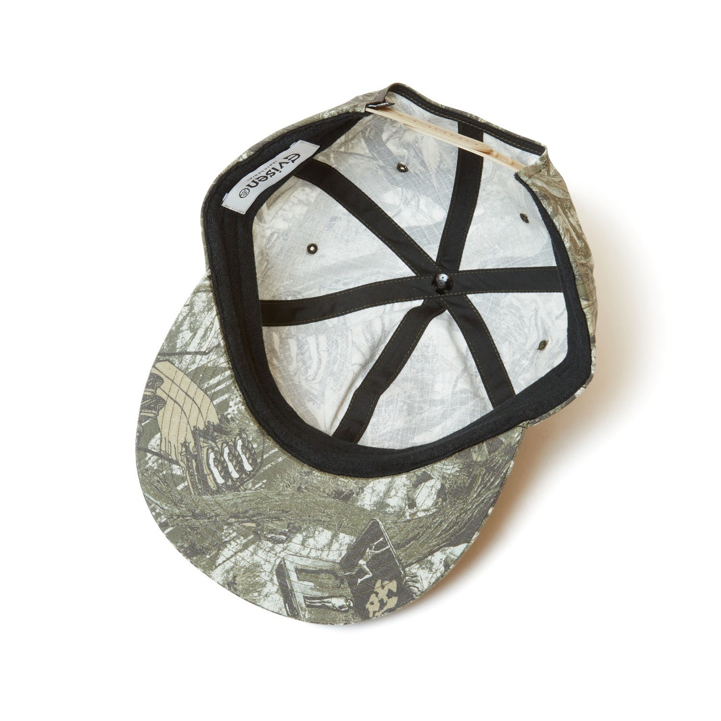 CAMO DINER LOGO 6 PANEL - OLIVE CAMO