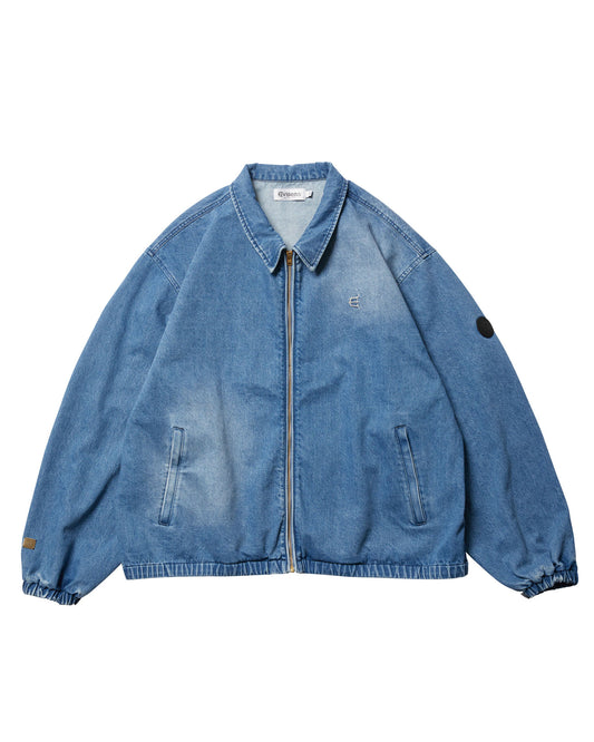 ZIP DRIZZLER DENIM JKT - BLUE