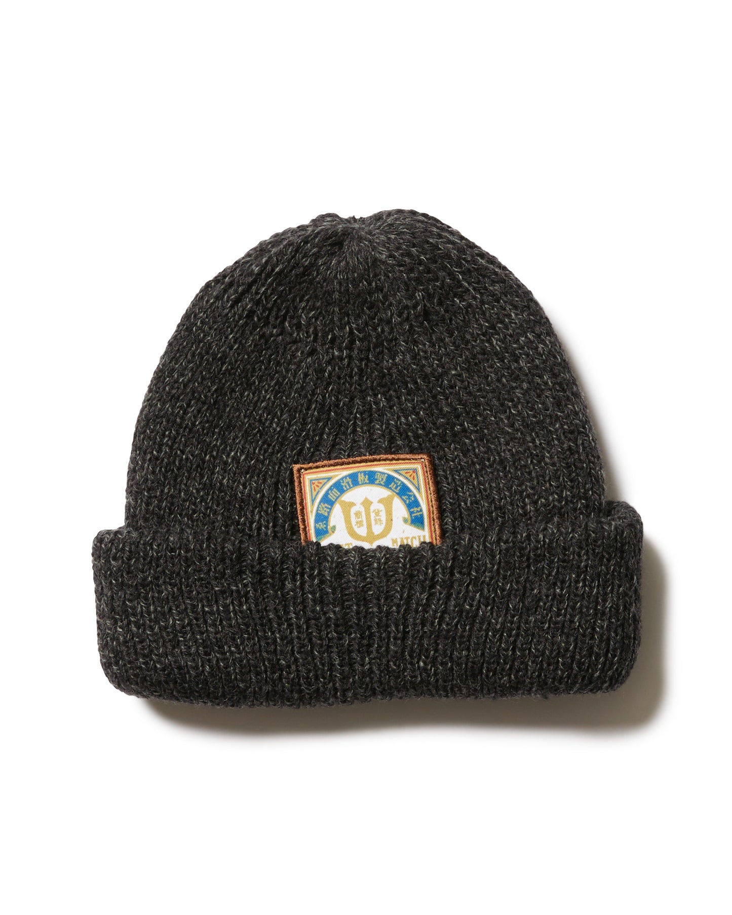 BEST MATCH LABEL BEANIE - BLACK