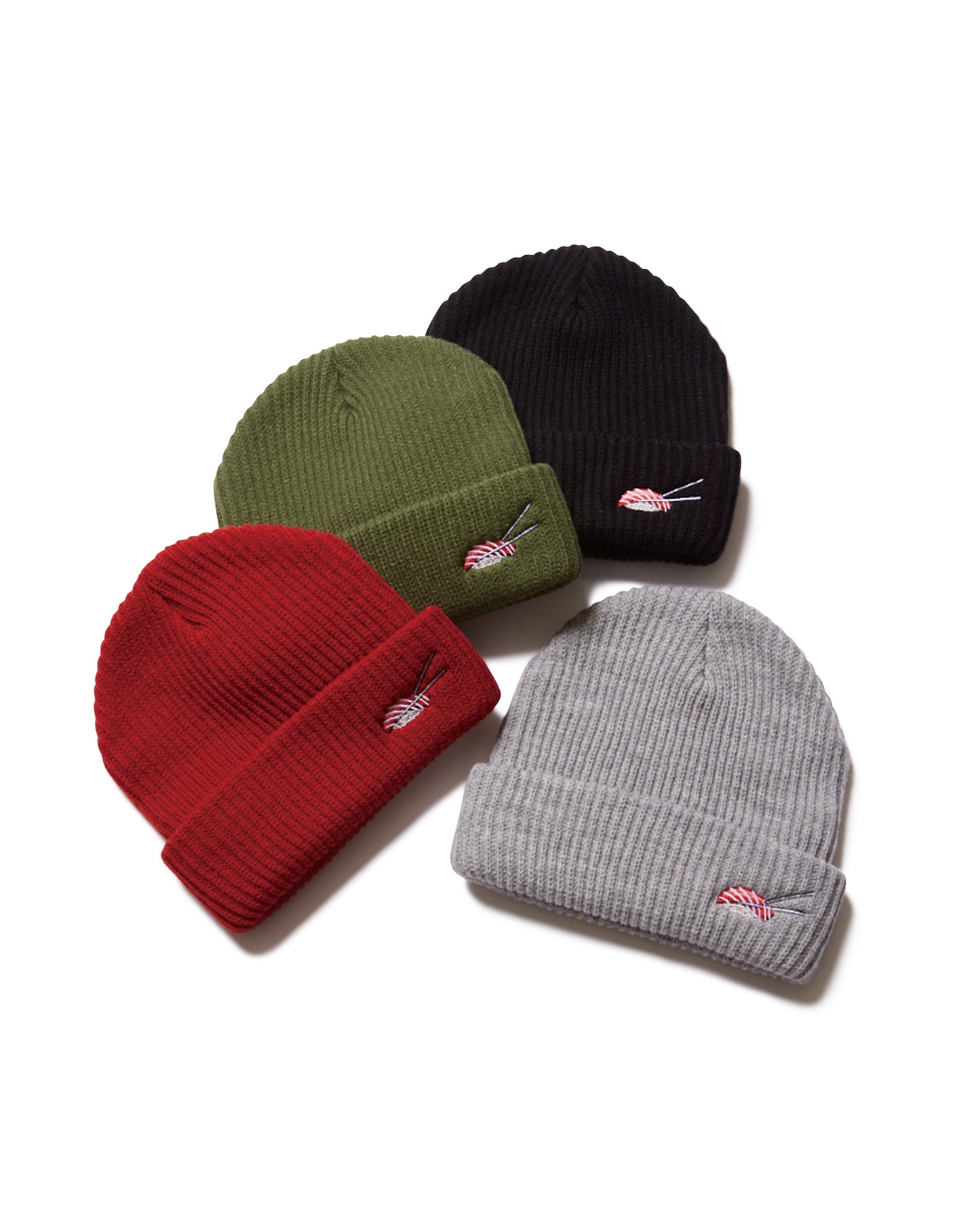 SUSHI BEANIE - MOSS GREEN