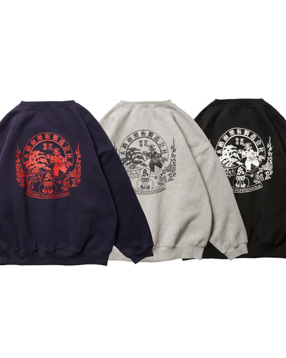 EMBLEM CREW SWEAT