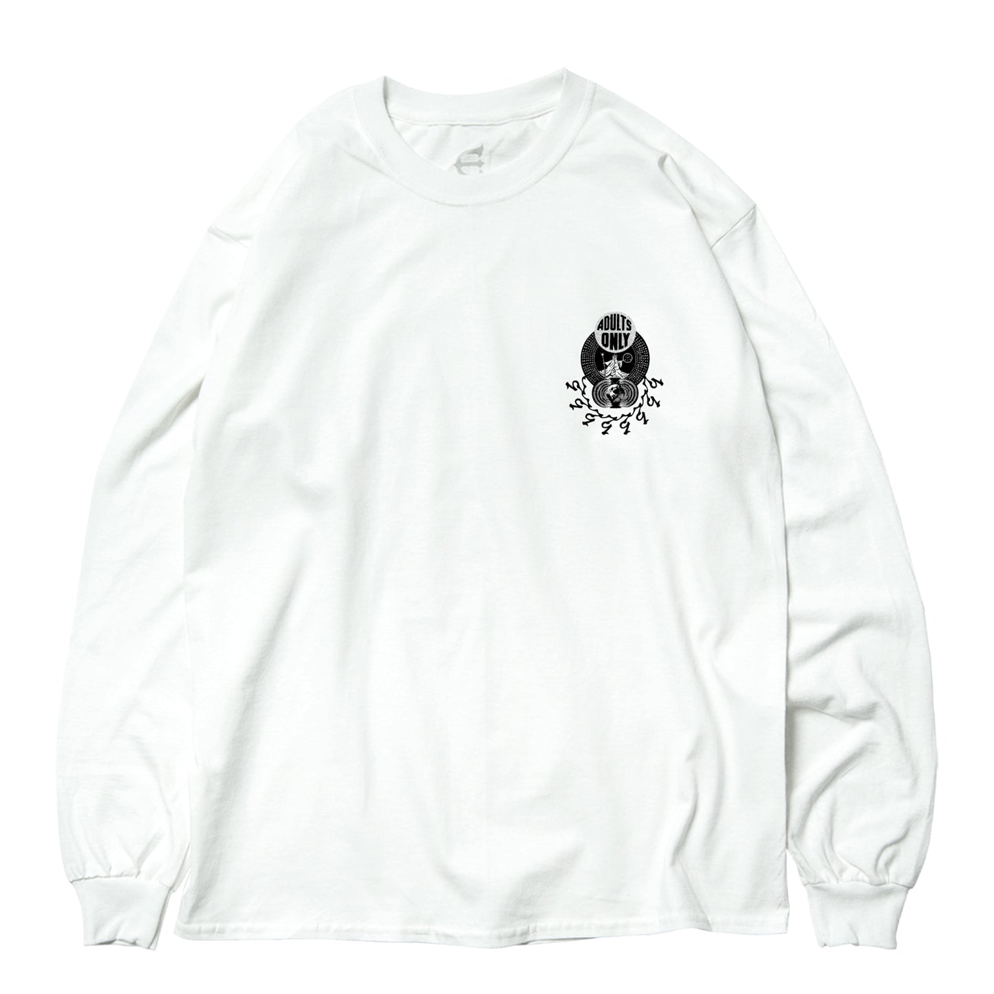 NEO ADULTS ONLY LS - WHITE