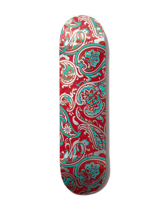 PAISLEY RED TURQUOISE