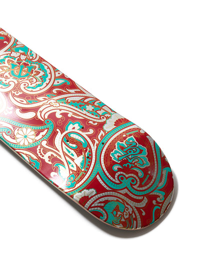 PAISLEY RED TURQUOISE