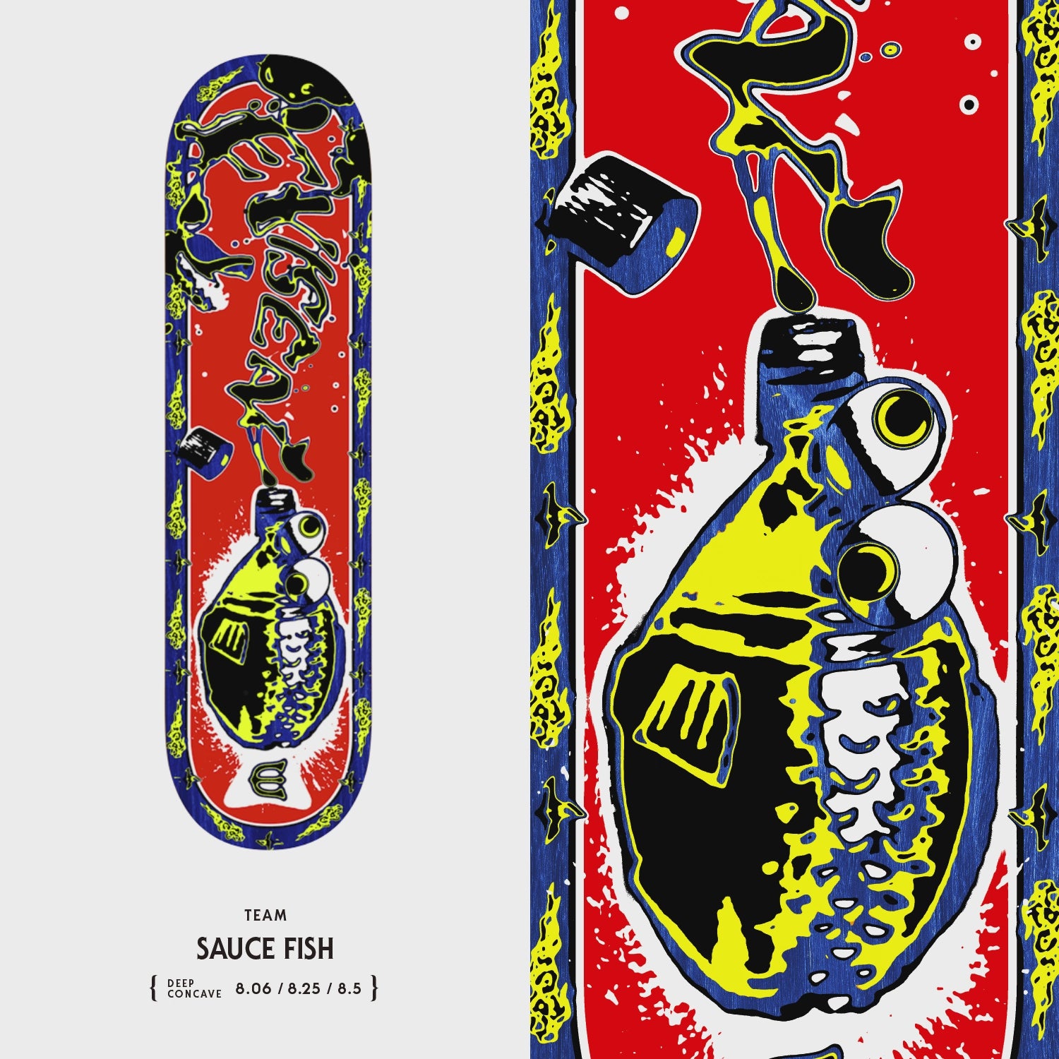 SAUCE FISH – Evisen Skateboards ゑ (エビセン スケートボード